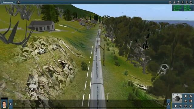 Российско-Абхазская железная дорога в trainz 2012 HD. 2 Серия смотреть онлайн