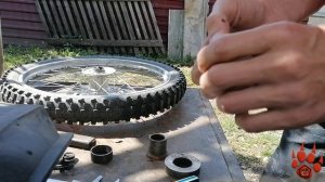 Irbis TTR 250R  Замена подшипников переднего колеса
