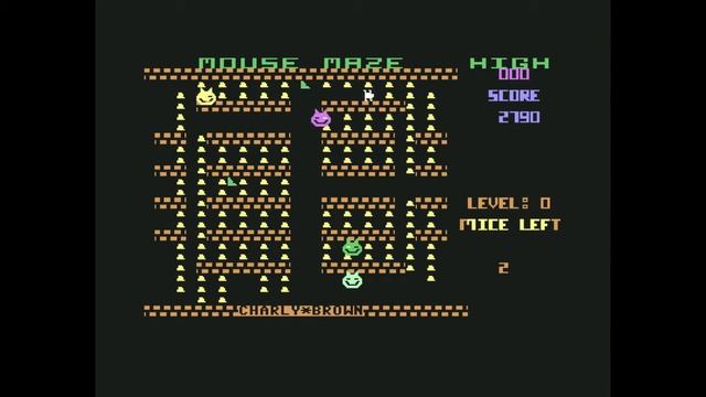 C64: Mouse Maze смотреть онлайн