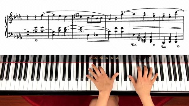 [Piano Tutorial] Chopin Waltz in C# minor, Op.64, No.2 смотреть онлайн