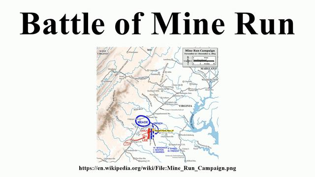 Battle of Mine Run смотреть онлайн