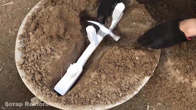 Restoration Rusty Hammer Old | Hammer Restoration Project | Restoration handmade смотреть онлайн