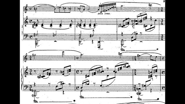 Henri Dutilleux - Sonatine for Flute and Piano(1943)(with full score) смотреть онлайн