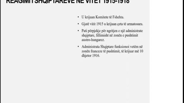 Shqiperia gjate Luftes se Pare Boterore. Kongresi i Durresit. смотреть онлайн