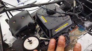 Мягкий газ на самодельном снегоходе (мотобуксировщике)Двигатель (лифан, лончин и аналоги)