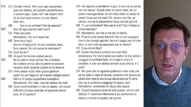 Terenzio: il linguaggio delle commedie смотреть онлайн