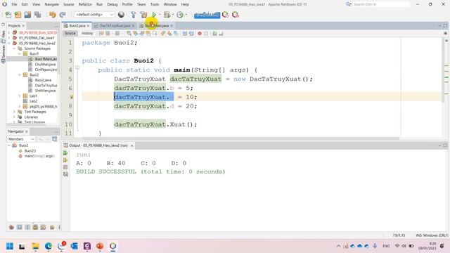 #MOB1023 Đặc Tả Truy Xuất Trong #Java2 Public Protected Default Private смотреть онлайн