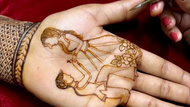 Engagement ? mehandi design | lovely couple mehndi design |new bridal Mehandi |mehandi design смотреть онлайн