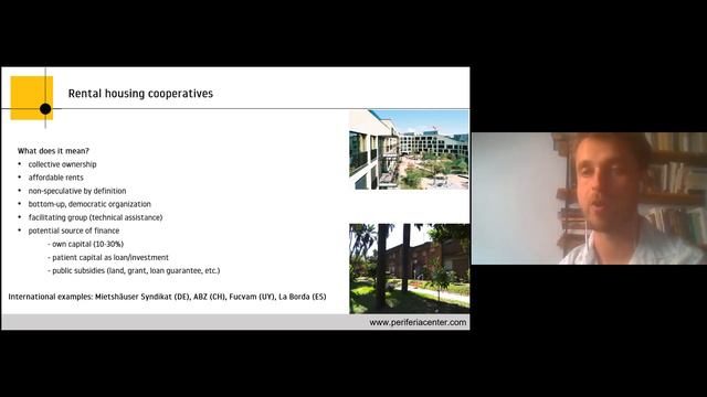 Alternative models of rental housing cooperatives смотреть онлайн
