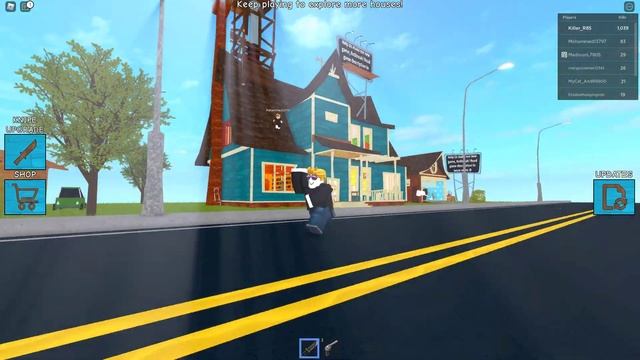 Привет Сосед Я Пришел Убить Тебя! Открывай Двери Сосед! Роблокс Привет Сосед Обзор Игры смотреть онлайн