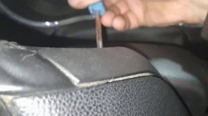 как снять руль киа серато.