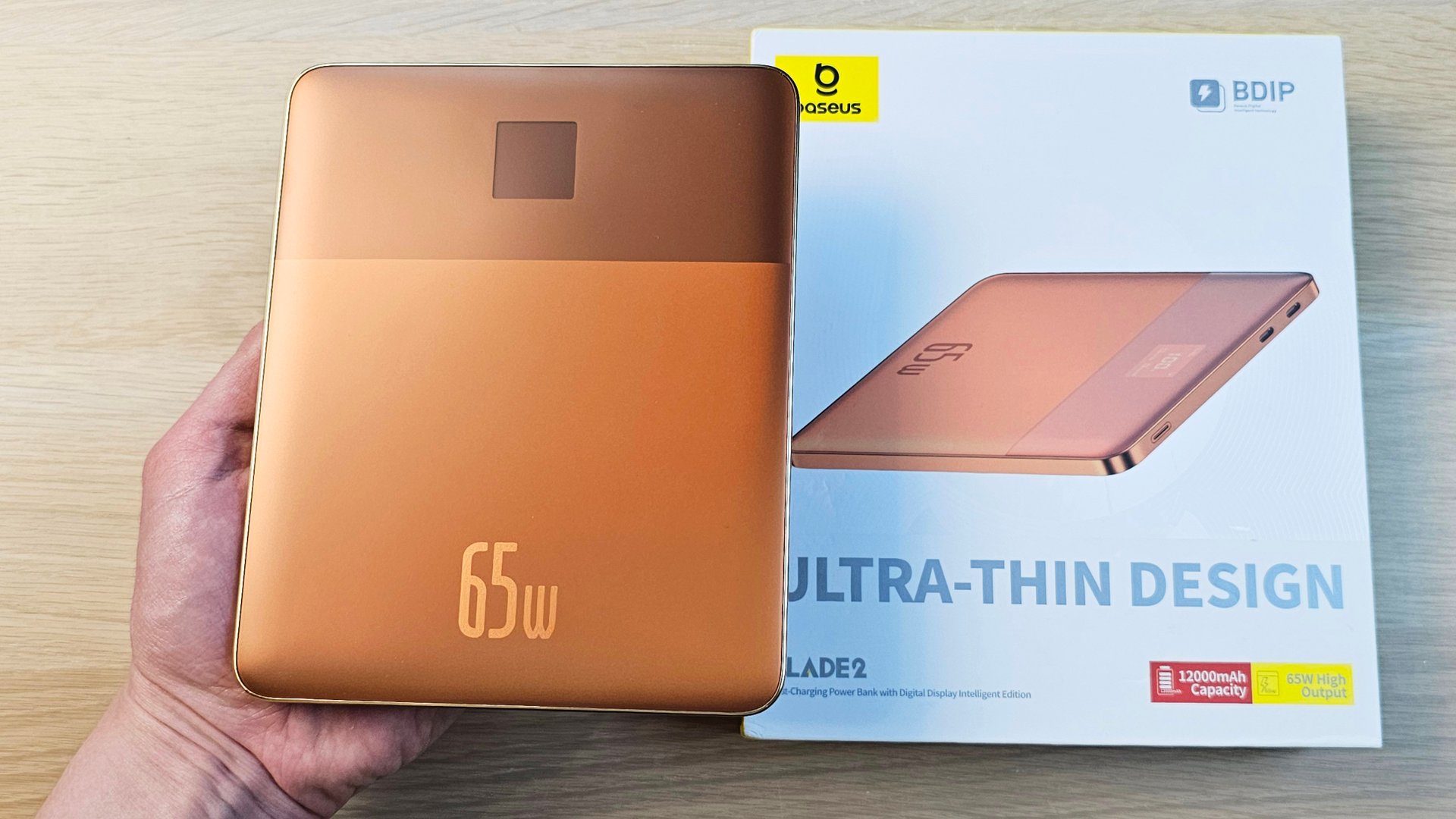 BASEUS BLADE 2 - ОЧЕНЬ ТОНКИЙ И КРАСИВЫЙ POWERBANK!