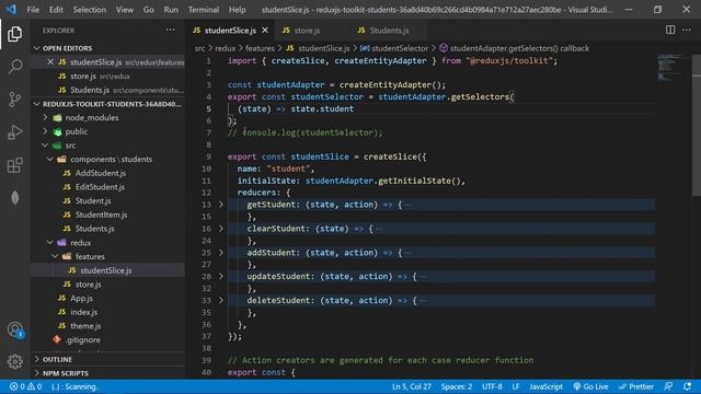 CRUD Application - ReduxJs Toolkit CreateEntityAdapter смотреть онлайн