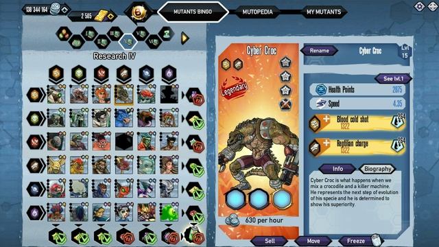 Mutants Genetic Gladiators (Cyber Croc) смотреть онлайн