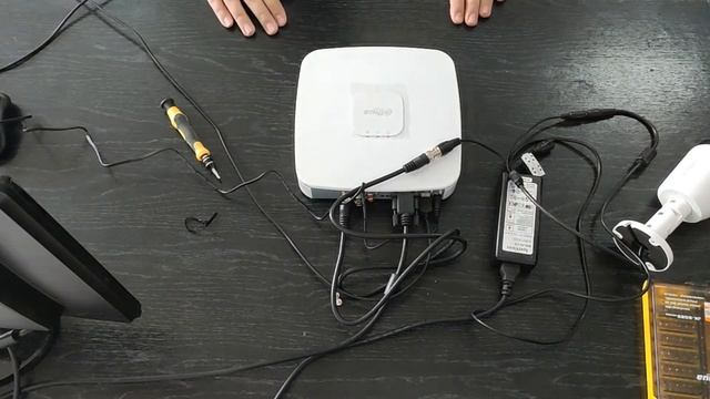 Сборка и настройка видеорегистратора Dahua/ Настройка удаленного доступа смотреть онлайн