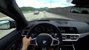 2022 BMW M340i POV test drive