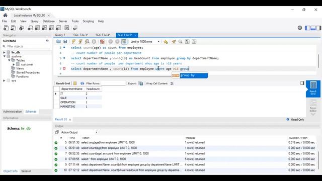 How To Use Group By With Having Clause in SQL смотреть онлайн