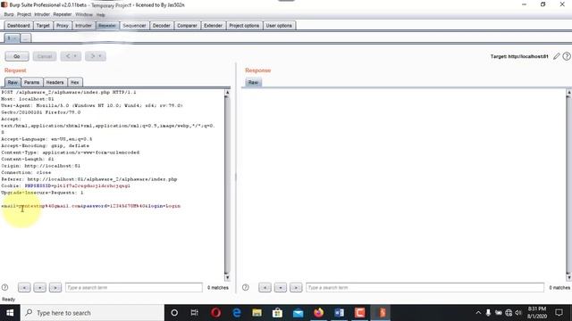 Authentication Bypass online shopping My Xampp server смотреть онлайн