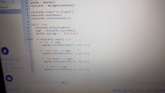 Lesson 10 : making a self driving car using python language смотреть онлайн