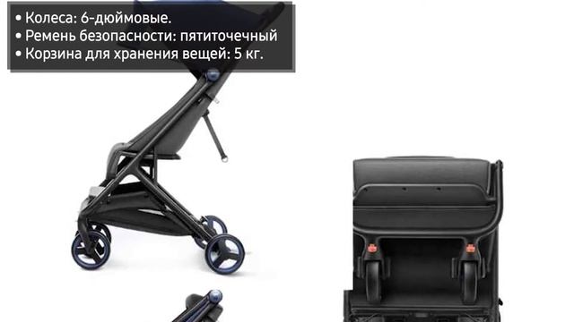 Коляска Xiaomi Mitu Baby Folding Stroller смотреть онлайн