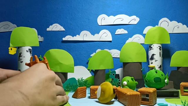 Angry birds mattel games- Custom levels (remastered) - lost eggs (2/3)-ITGPork смотреть онлайн