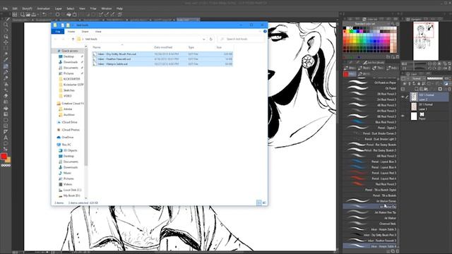 How to Import/Organize Brushes in CLIP STUDIO PAINT - #clipstudiopaint EASY TUTORIALS AND TIPS! смотреть онлайн