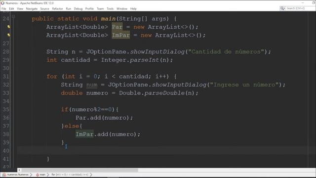 ? SUMA DE NUMEROS PARES EN JAVA ✅ PEDIR N CANTIDAD DE NUMEROS ✅ SUMAR PAR E IMPAR EN JAVA смотреть онлайн