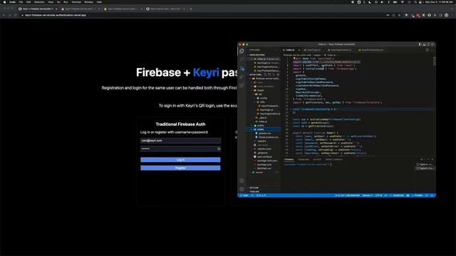 Firebase & Keyri | Full Passwordless Web Integration Overview смотреть онлайн