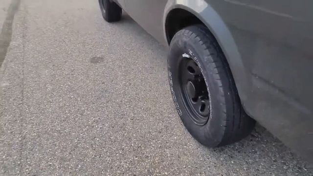 Tire Upgrade On Astro Van