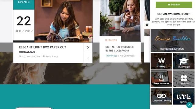 LMS WordPress Theme for Online Courses, Schools and Education | Course Builder LMS смотреть онлайн
