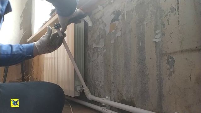 МОНТАЖ ОТОПЛЕНИЯ В КВАРТИРЕ ИЗ ПОЛИПРОПИЛЕНА С ОБВЯЗКОЙ КОТЛА NAVIEN. смотреть онлайн