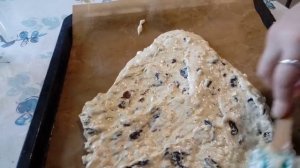 Польское печенье с орехами и изюмом. Очень просто и очень вкусно!