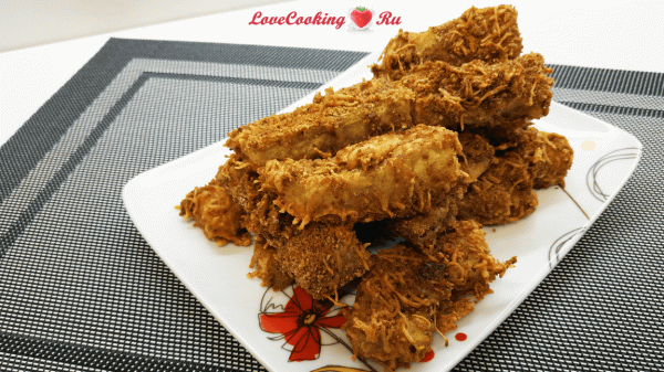 Кабачковые палочки в духовке - вкусная хрустящая закуска | LoveCookingRu