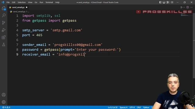 How to send email with Python | From your Gmail account смотреть онлайн