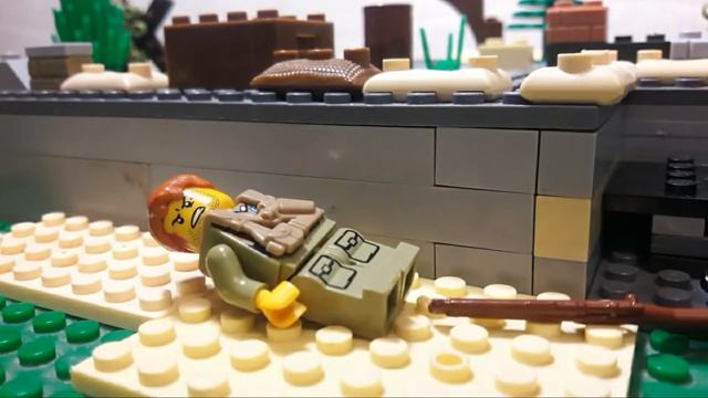 Lego BATTLEFIELD 1 - The Fourth Battle of Ypres. Lego WW1 Stop motion. смотреть онлайн