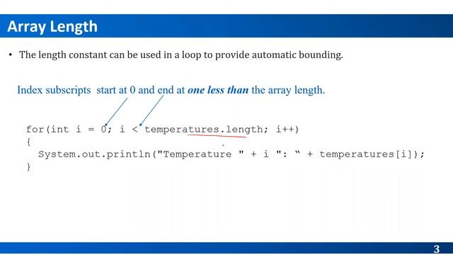 Section 7.2_Cont: Array Length смотреть онлайн