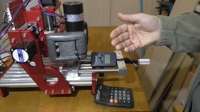 #23.  CNC 1419 - Измеряю максимальную тягу шаговиков NEMA17