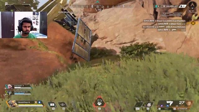 Vantage and season 14 is here | Apex Legends live with Ayush Plays смотреть онлайн