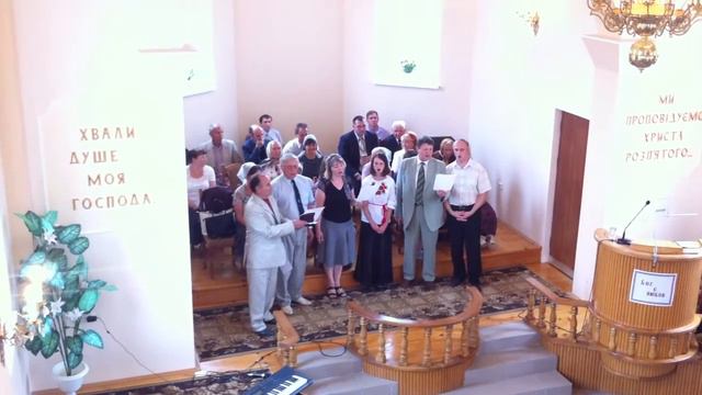 Відео співоча група Церкви ЄХБ м. Стрий, Євангелізація с.Тисів смотреть онлайн
