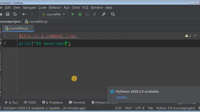 Comment In Python | How To write Python Comment | Python Multi line Comment | #8 смотреть онлайн