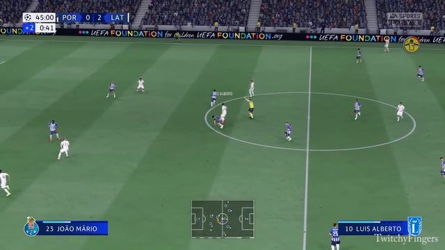 FIFA 22 - FC Porto vs Lazio | Europa League Knockout Round Play-Off 2021/22 | Full Match смотреть онлайн