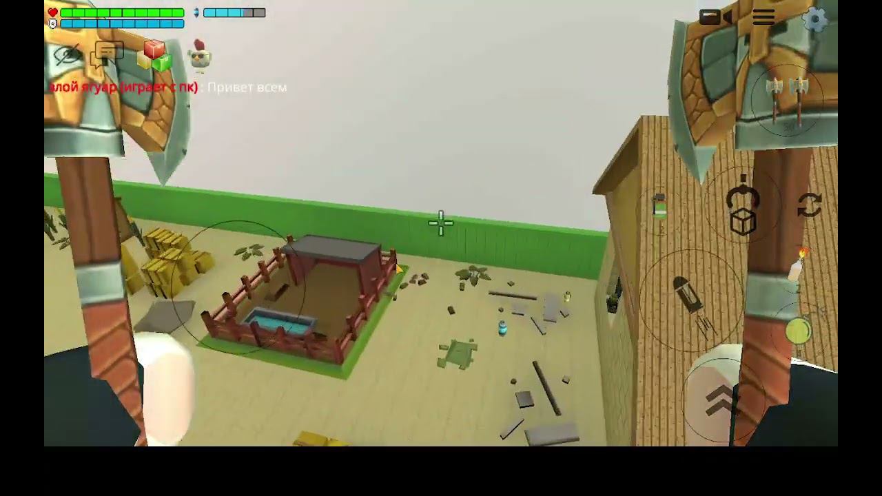 Играю в Chicken Gun на пк смотреть онлайн