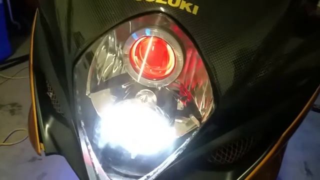 Devil Eye Angel Eye Projection Headlight смотреть онлайн