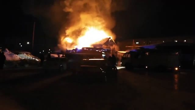 Пожар в Томске на 5-армии