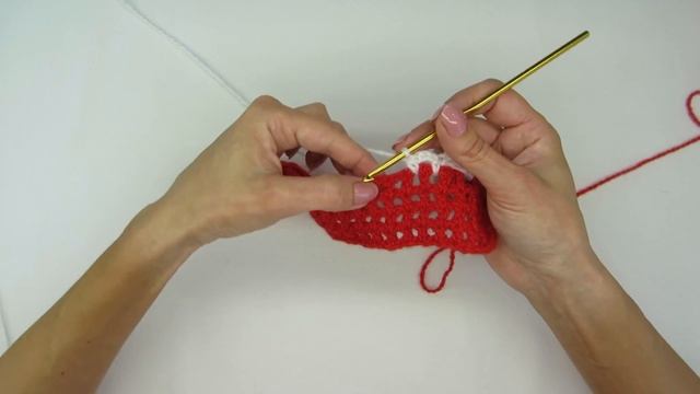 Ажурные узоры крючком. Отделка края. Crochet Patterns Free. Урок_Г