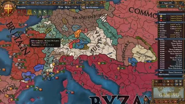 Europa Universalis 4 Byzantium Ironman - Byzantine Empire Gameplay Walkthrough Part 27 No Commentar смотреть онлайн