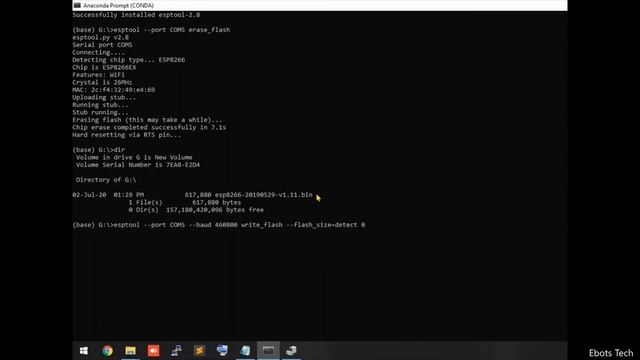 How to install Micropython firmware on NodMCU | esp8266 | controlling LED with OTA programming смотреть онлайн
