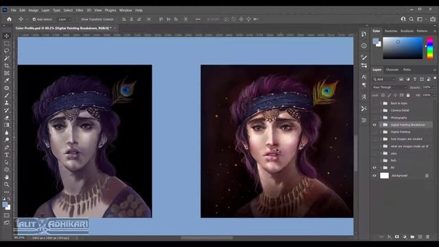 Color Profile In Photoshop (Hindi)