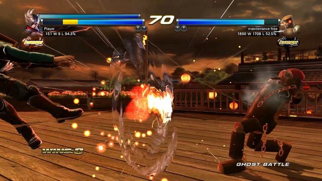Tekken Tag 2 | Lars and Alisa | Ghost Battle | 8k I.R. | Cemu [Wiiu смотреть онлайн