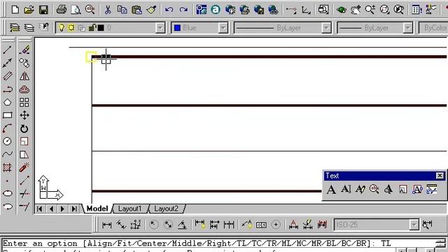 78 AutoCad 2002 Criando um Texto Simples смотреть онлайн
